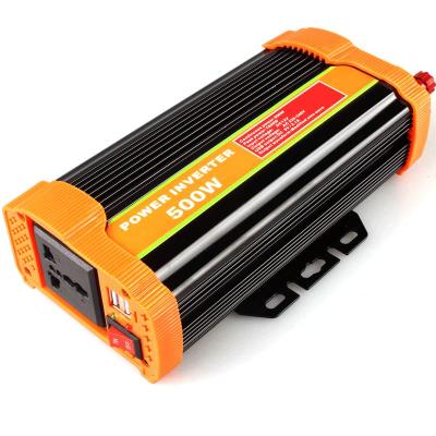 China Factory Direct Sale 500W AC Power Inverter 12V 24V DC Modified Wave Car Power Inverter 240*130*66 mm for sale