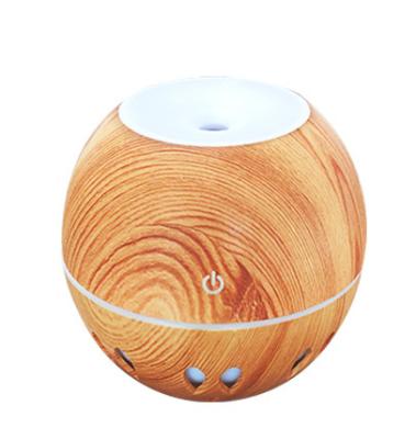 China Wood Dark Grain Ultrasonic Household /light Air Humidifier Scent Diffuser Wood Grain Humidifier for sale