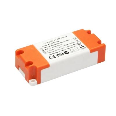 China dimmable led triac driver boqi dimmable led triac driver 36v 300ma 12w CE SAA Listed for sale