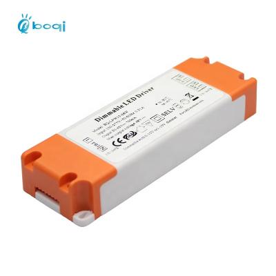 China boqi constant current dimmable led driver 0/1-10V dimmable led driver 0-10V 12-28w 700ma for 28w 25w 20w 18w 15w led panel light, downlight and ceiling light for sale