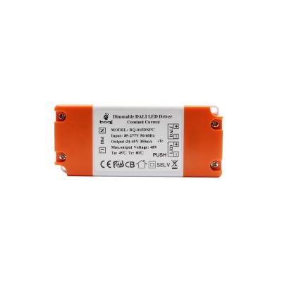 China DALI & PUSH dimmable led driver Hot selling DALI 15w dimmable led push driver 350mA TUV CE for sale