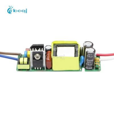 China LED lighting systems boqi integrated pcb led driver 700ma 25w led driver transformer CE FCC SAA for sale