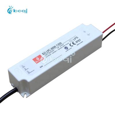 China Led downlight boqi constant current led driver 60w 1300ma 45w 48w 50w 54w 60w for led panel light, downlight and track light for sale