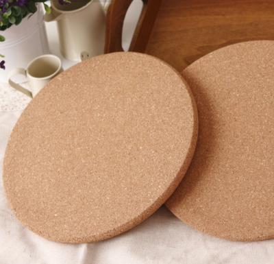 China Sustainable High Density Cork Cup Mats, Heat Insulation Mat Cork Coasters Wholesale for sale