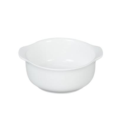 China New Large New Bone China Bone China Soup Bowl White Refractory Bone China Dinner HL 16cm for sale