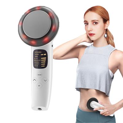 China Weight Loss Home Guasha Massager Bajar De Peso Weight Lose Fat Burner Muscle Sculpting Tools 3 In 1 EMS Far Infrared Body Slimming Machine for sale