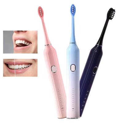 China Tooth Cleaning Smart Automatic Dent Toothbrush Kit Cepillos Dentales Tooth Cleaner Brush A Electric Toothbrush Dropshipping Escova De Dente for sale