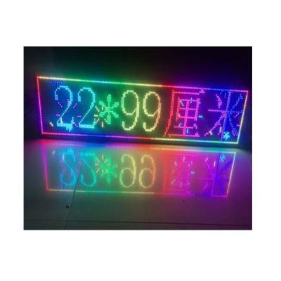 China Vehicle Sign board P8 Outdoor Full Color Car Advertising LED Taxi Display screen en venta