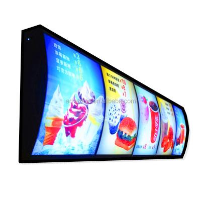 China Outdoor Advertising led board fast food menu led board IP65 waterproof LED menu board menu light box restaurant led light box for sale