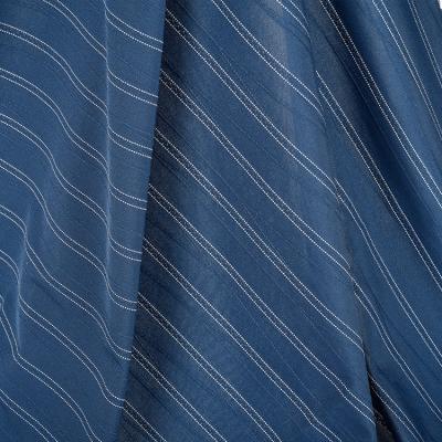 China Breathable Nylon 46% Polyamide 45% Polyester 9% Spandex Fabric Mens Fashion Stripe Tactile Knitted Fabric for sale