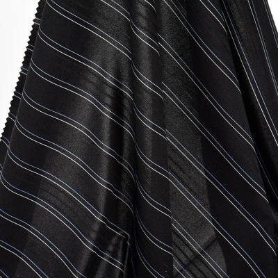 Chine Breathable Modal Elastan Blended Knit Fabric 85% Polyamide 8% Polyester 7% Spandex Mens Shirt Fabric Stripe à vendre