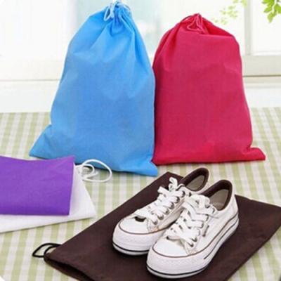 China High Quality Reusable Tote Drawstring Travel Pouch Laundry Custom Shoe Portable Drawstring Bag for sale