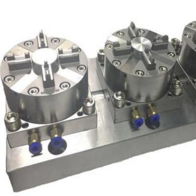 China For CNC Machine Precision CNC Machining Pneumatic Chuck Three Times With Base Plate HE-C06436 for sale