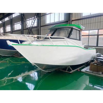 China Deep V Aluminum Cuddy Cabin Boat 21ft Profisher Aluminum Fishing Boat 6.25m For Sale Perth for sale