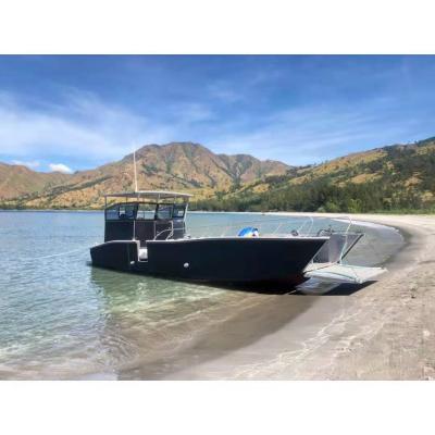 China Aluminum Boat 10m/33ft Shallow Bottom Tranport Cargos Gospel Landing Craft V Boat For Sale - Ferryboat for sale