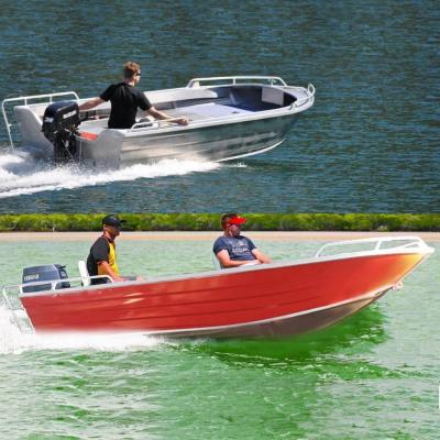 China Gospel Boat Aluminum Fishing Boat CE Certified 4.2m Aluminum Sport Dinghy Boat for sale