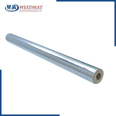 China Industrial Silver Laminated Aluminum Foil Kraft Paper Roll for sale