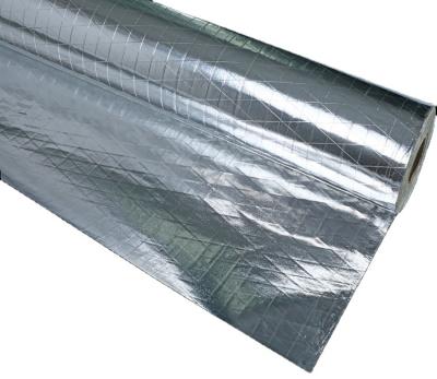 China Aluminum Foil Wrapping Paper Industrial Reflective Scrim Insulation Radiant Barrier for sale