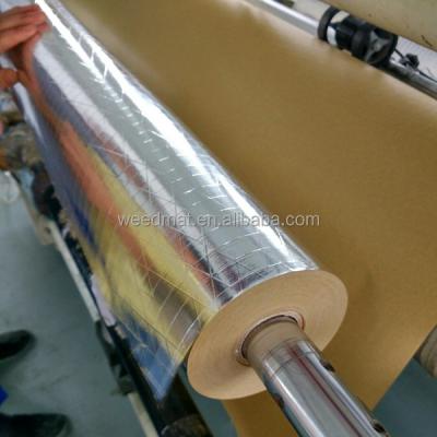 China Industrial Reflective Insulation Materials Kraft Backed Aluminum Foil Scrim FSK Facing for sale