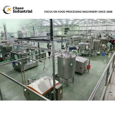 China Automatic Fruit Processing Coconut Milk Water Oil Extraction Concentrate Beverage Production Making Processing Line for sale