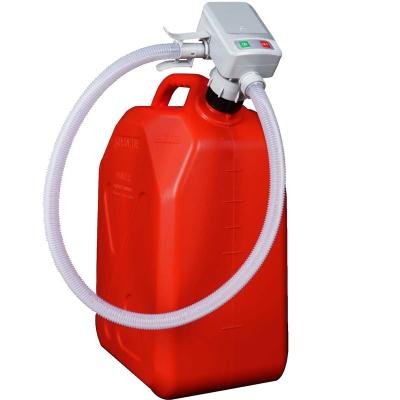 China Building Material Shops Portable Fuel Cart 5L 15L 20L With Battery Petrol Pump Fuel Transfer Tank Diesel Petrol Oil Box for sale