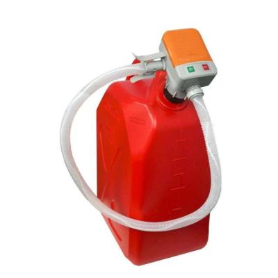 China Building Material Shops Portable Fuel Cart 5L 15L 20L With Battery Petrol Pump Fuel Transfer Tank Diesel Petrol Oil Box for sale