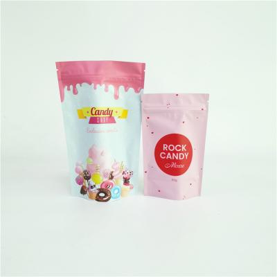 China Moisture Proof Frosted Plastic Zipper Bags Custom Doypack Food Storage Chocolate Mylar Pouch Packaging Bag for sale