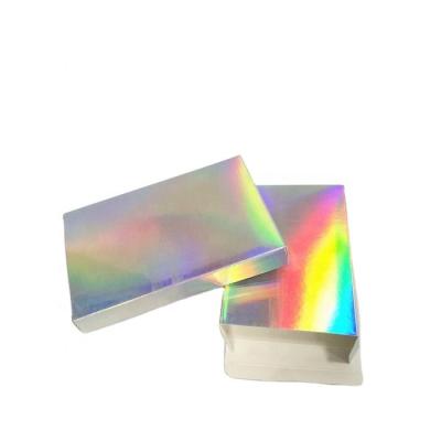 China Popular Custom Printed Biodegradable Paper Packaging Box Skin Care Cream Paper Cosmetics Packaging Boxes Holographic Paper Box for sale