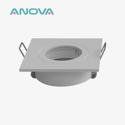 China Plastic Ocean Bound Downlight Enclosure IP65 Waterproof MR16 Downlight Housing for sale