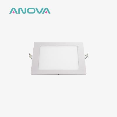 China 80lm IP44 Led Thin Recessed Lighting 6W 20mm Quadrado Recessed Downlights à venda