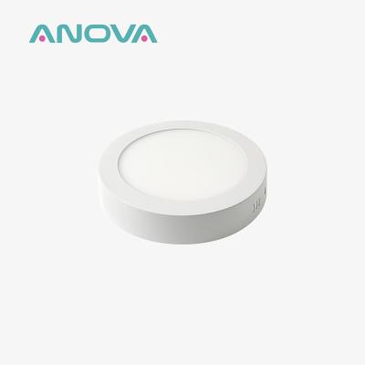 China 3000/4000/5000/6000K Lâmpadas LED redondas para baixo 6W Luzes LED montadas em superfície à venda