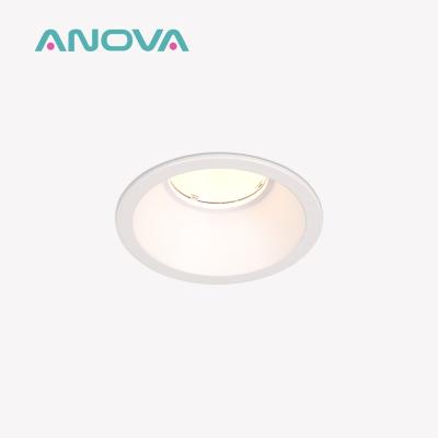 中国 IP44 GU10 Recessed Spotlight Anti-Glare Aluminum  Frame For Commercial 販売のため