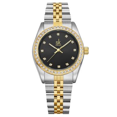 China Water Resistant Shengke 0156 Fashion Charming Custom Made Women Quartz Watches for sale