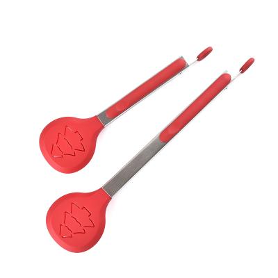 China Viable Hot Selling Silicone Kitchen Food Tong Grill Tong BBQ Food Tongs for sale