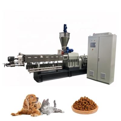 China Extruded pet food machine dog food pellet making machinedry pet food making machine for sale