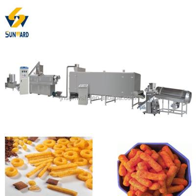 China China CE certification flour snack machine popcorn production line small corn puff extruder machinery for sale