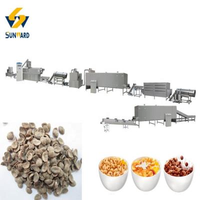 China breakfast flakes corn Cereal processing line corn flakes extruder corn flakes machine for sale