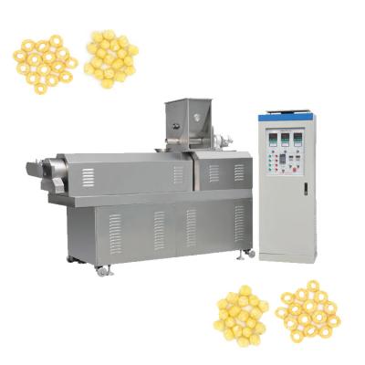 China Puffed corn chips making machine Kurkure Nik Naks machine chocolate pillow snacks plant cost for sale