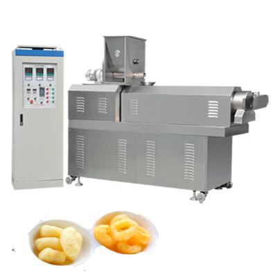 China Hot sale extruded fried crispy bugles 3D pellet snack machine / snack food machine for sale