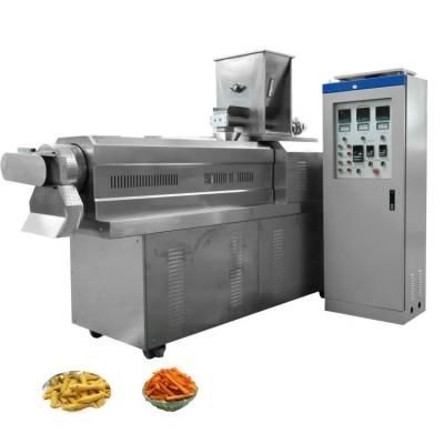 China fried snack machine factory supplier low rate bugles making machine fried chips extruder for sale