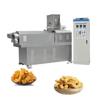 China Hot sale fried snack machine fried snack processing line fried pellet chips machines for sale