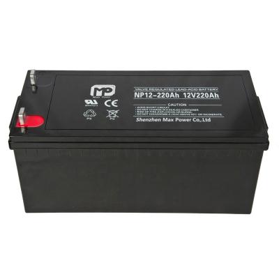 China Solar System Save 10% 12v 220ah Solar Gel Battery for sale