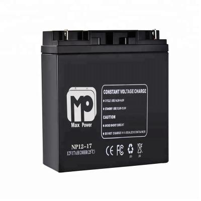 China Communication System Sealed Battery 12v 17ah Maintenance Free Lead Acid Battery for sale