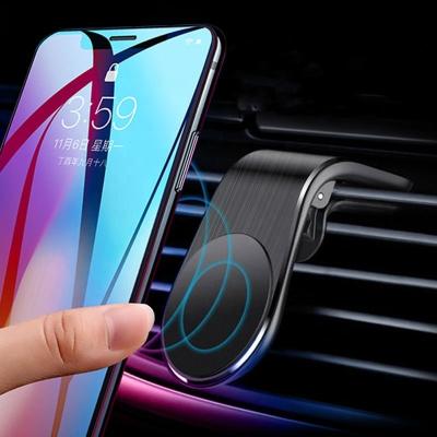 China Flexible Universal Magnetic Car Phone Holder Smart Cell Phone Car Mount Holder For Portable Car Phone Holder 5 Magnets for sale