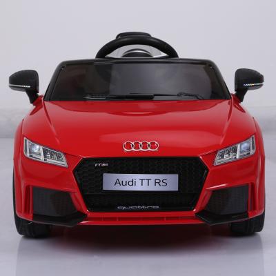 China Ride On New Popular Toy AUDI TTRS Ride On Toy Style Children 4 Wheel Mini Car for sale