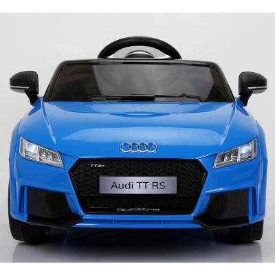 China Hot Selling Toy Licensed AUDI TTRS New Children's 12V Electric Baby Toy Model Plastic Car Ride On For Children To Drive for sale