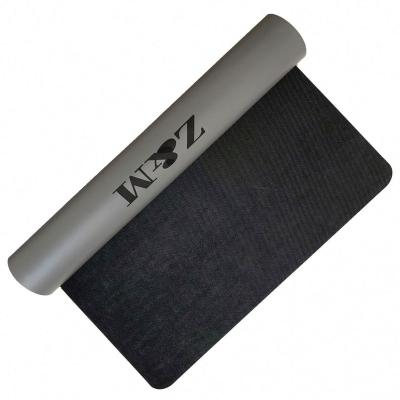 China Z&M 2mm Exercise Non-Slip Rubber Gym Mat Wholesale Eco-Friendly PU Ply Yoga Mat for sale