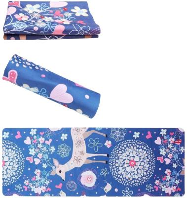 China Amazon Rubber Hot Selling Custom Printing Free Shipping Foldable Sweden Folding Eco Friendly Natural Rubber Yoga Mat for sale