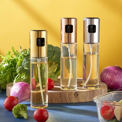 China Viable High Quality Kitchen Olive Oil Oil Mist Sprayer Glass Bottle For Cooking for sale