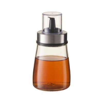 China Multifunctional Food Grade Cooking Soy Sauce Dressing Dispenser Glass Bottle for sale